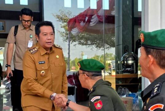 Pemkab Barito Utara Perkuat Sinergi Dengan Kodam XXII Tambun Bungai